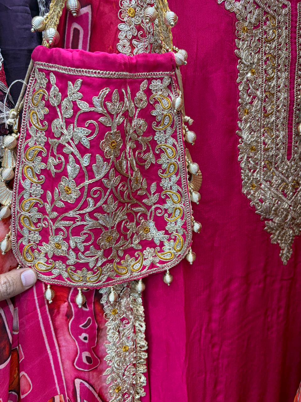Designer Inspired Beautiful Organza Suit