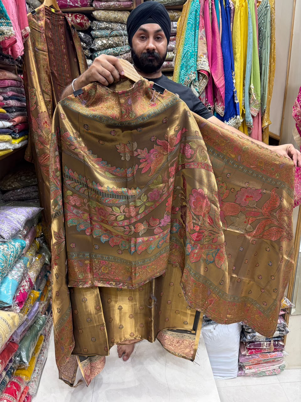 Moon Light Position Print Heavy Dupatta Edition no 3