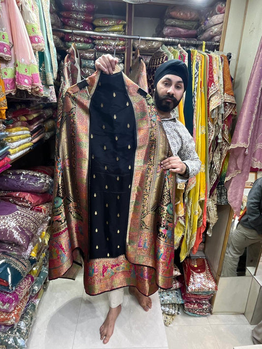 Pure Silk Position Prints Suits