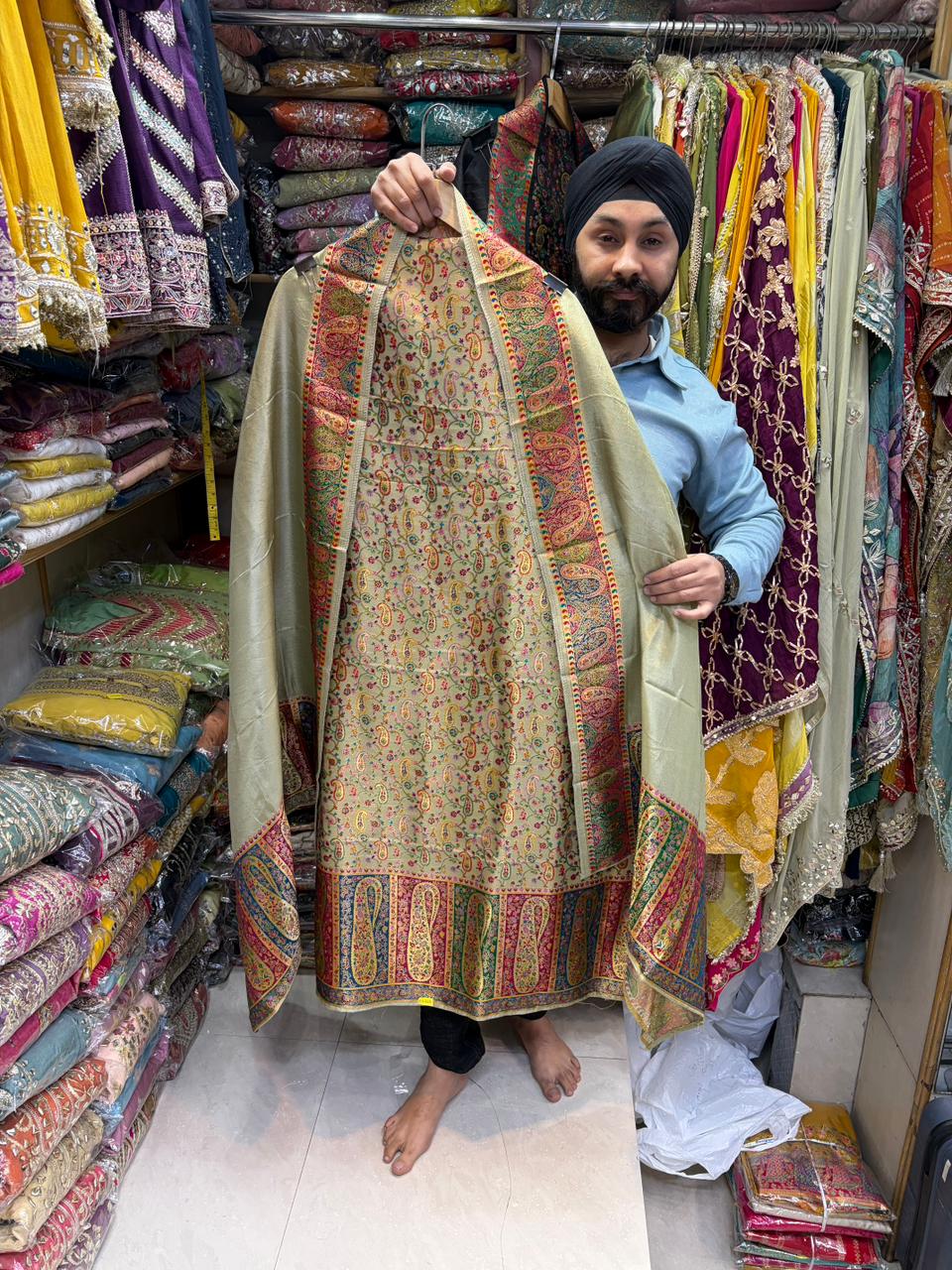 Pure Silk Jacquard Weaving Suits