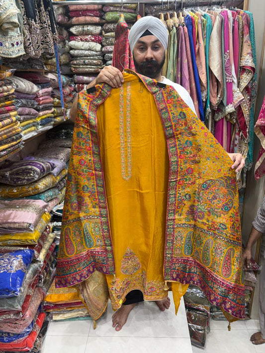 Premium Organza Silk Position Dupatta 3.0