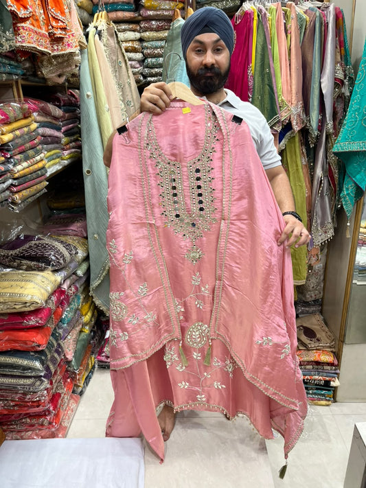 Shimmer Authentic Gotta & Mirror Designer Suit
