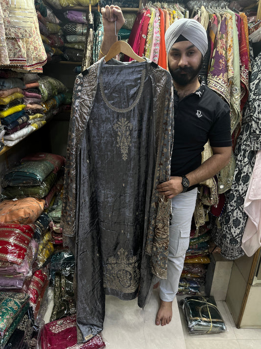 Pallachi Dupatta Velvet