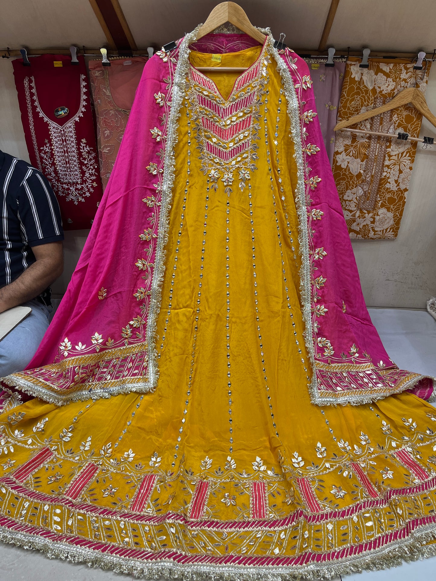 Mirror Anarkali