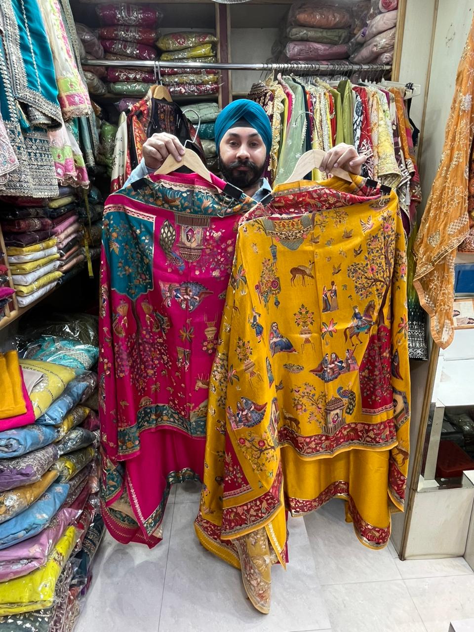 Pure Silk Banarasi weaving Design no 3