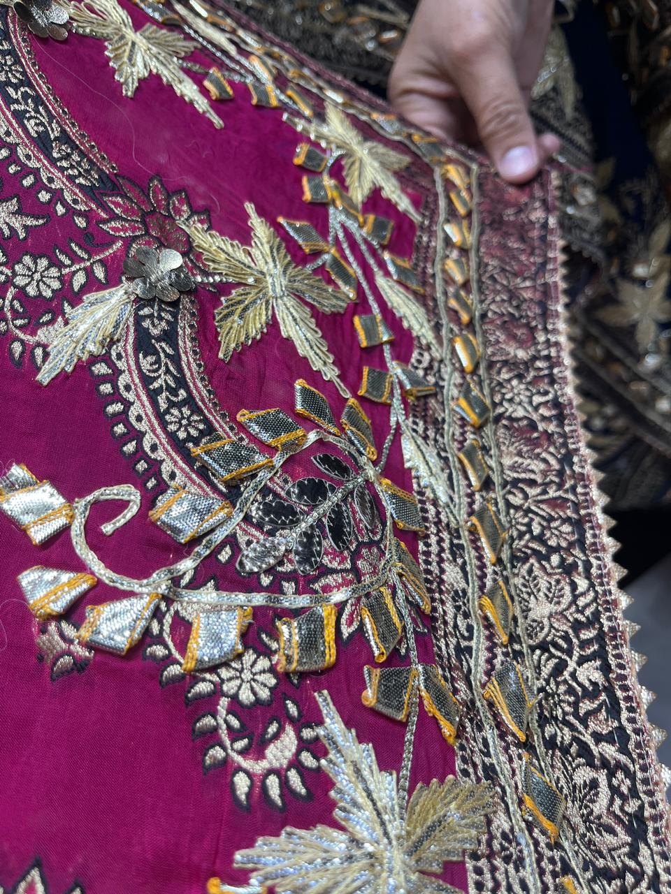 Shibori Dyed Designer Gotta Suits