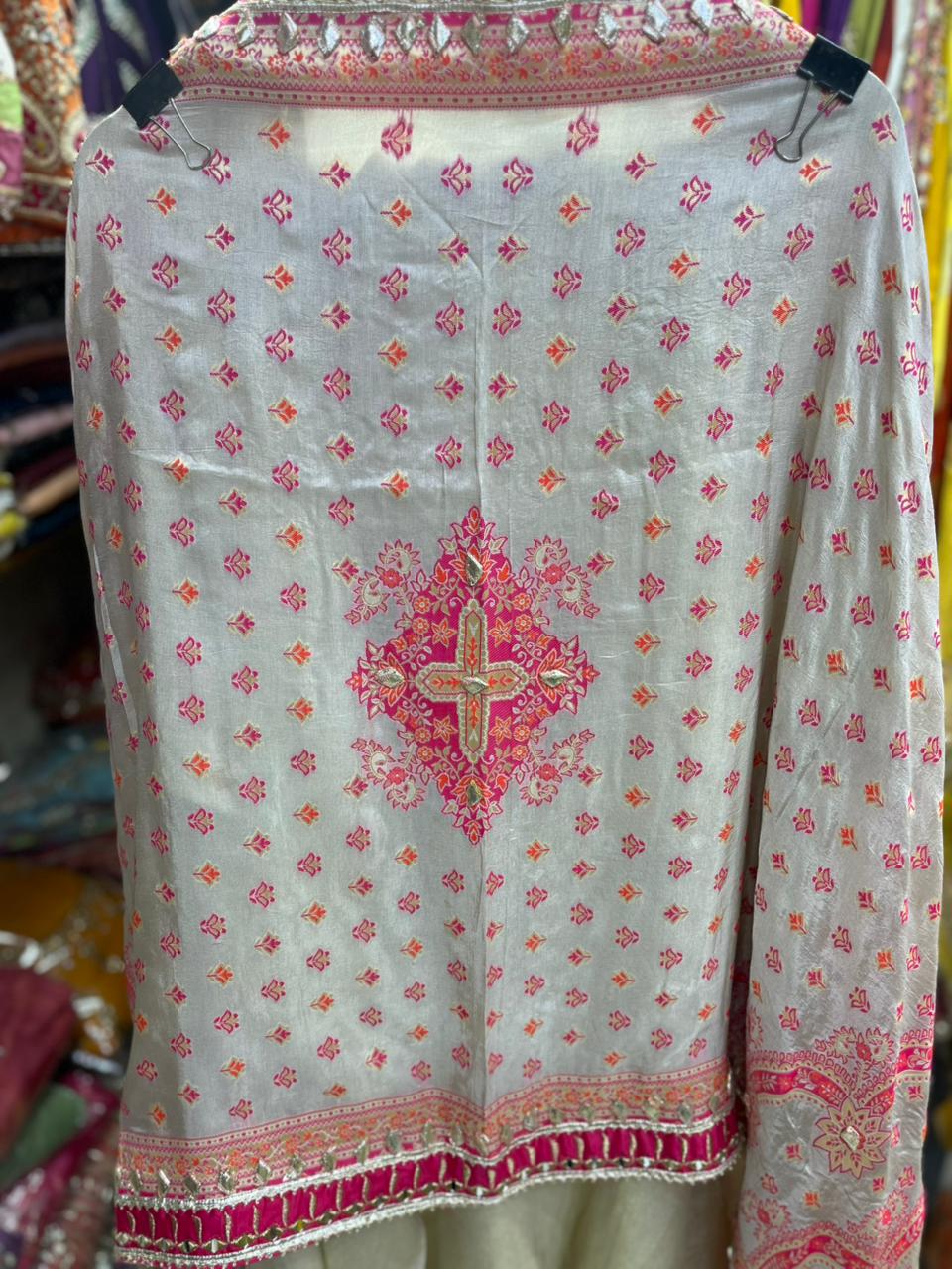 Beige Colour Pure Shimmer Gotta Suit