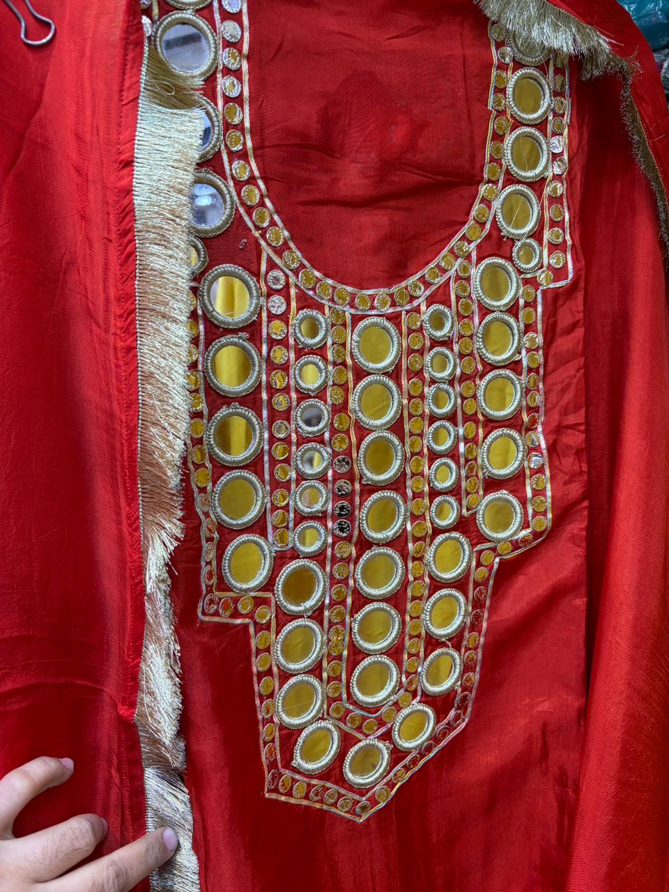 Opada Mirror Work Designer suit