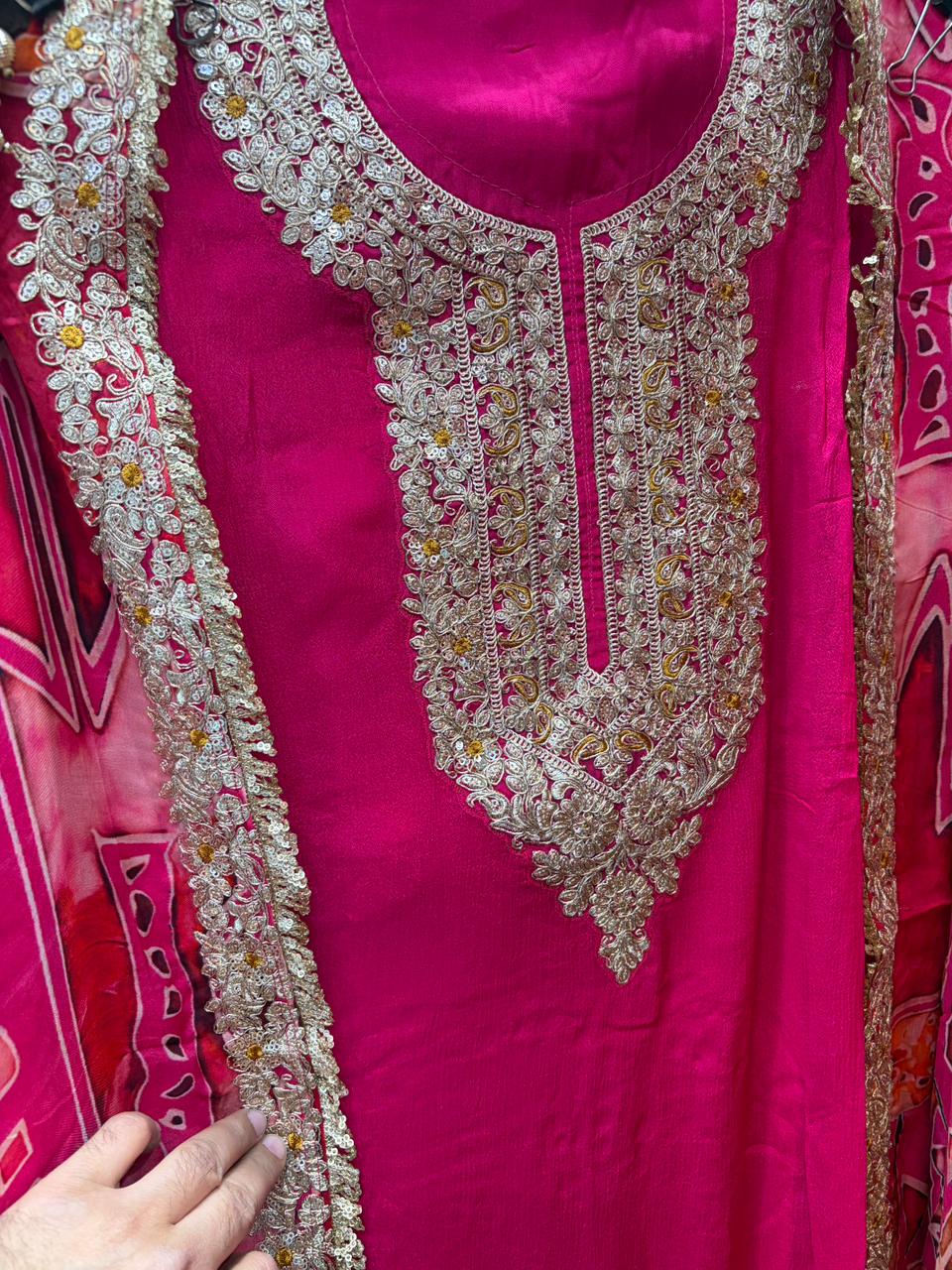 Designer Inspired Beautiful Organza Suit