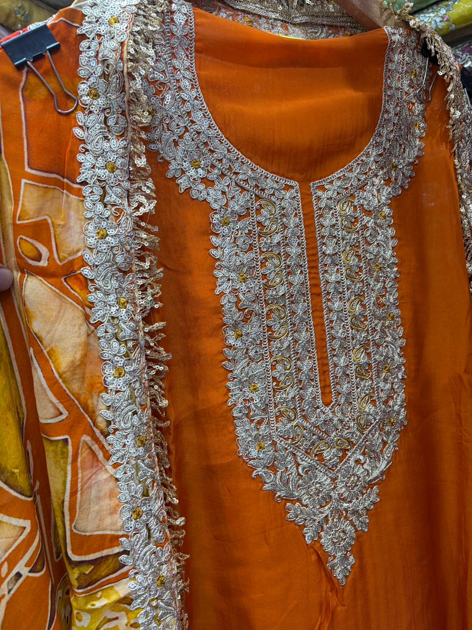 Designer Inspired Beautiful Organza Suit