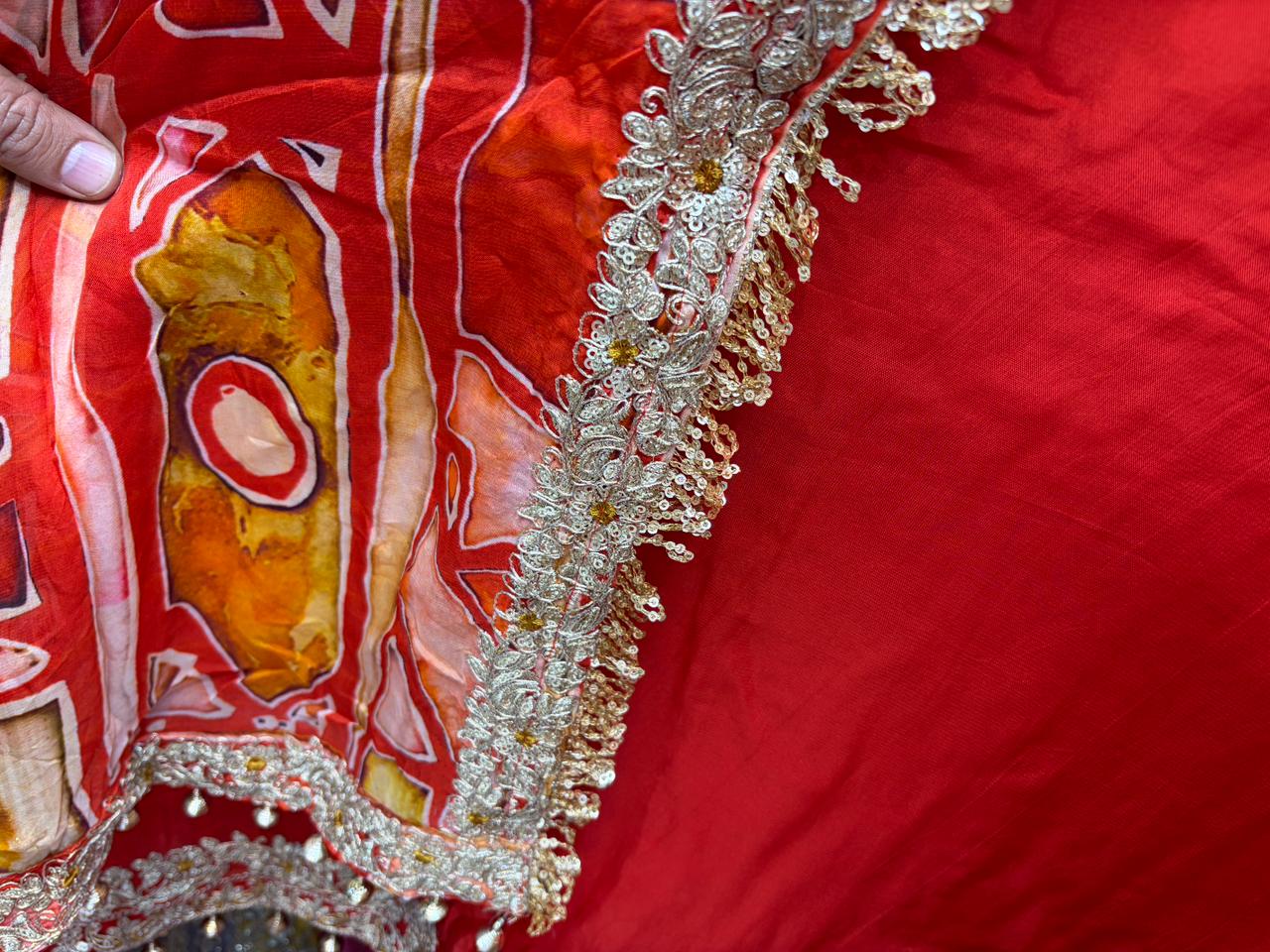 Designer Inspired Beautiful Organza Suit