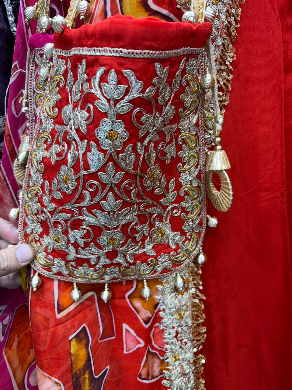 Designer Inspired Beautiful Organza Suit