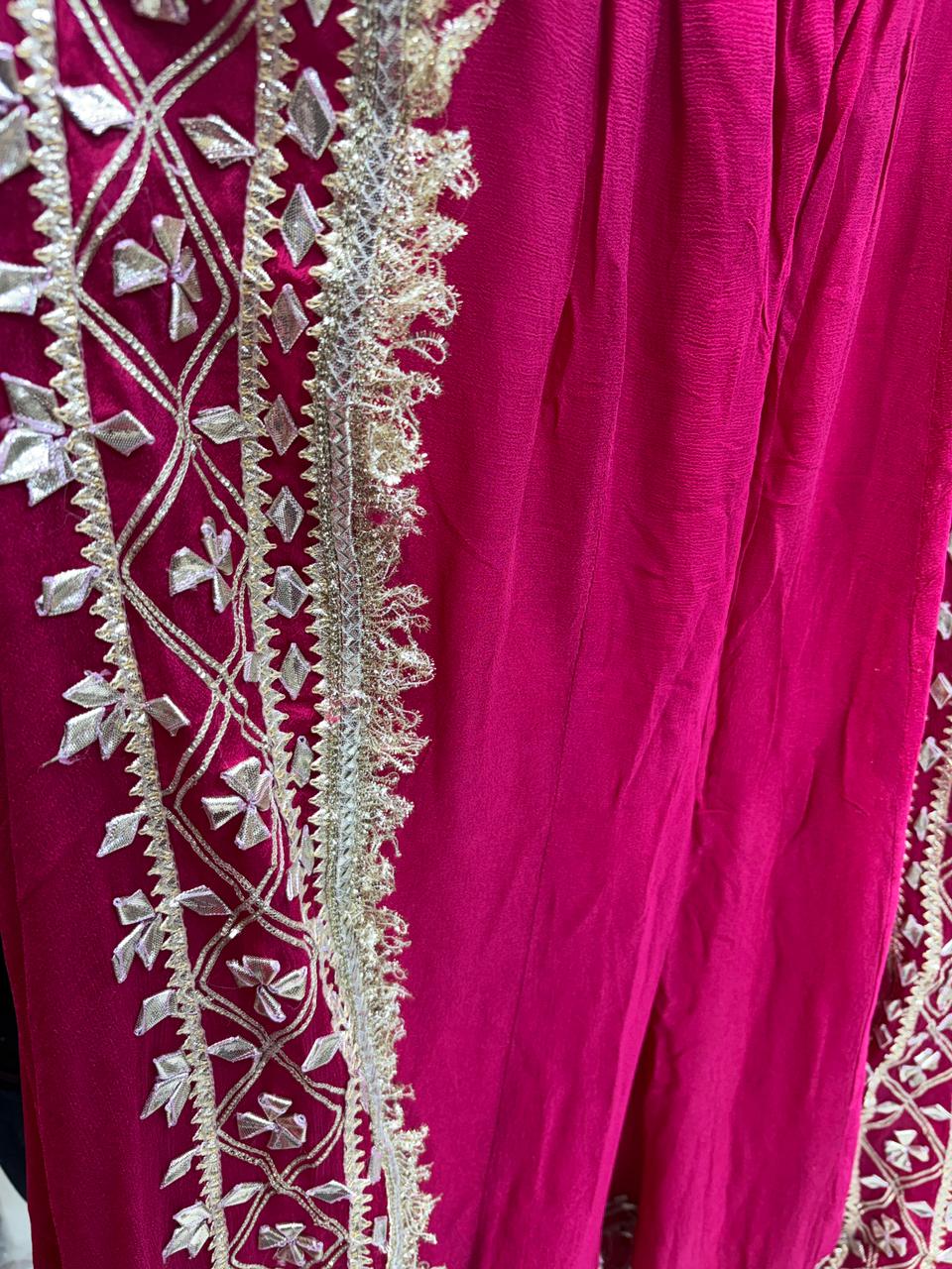 Vibrant Colors Gota Sharara
