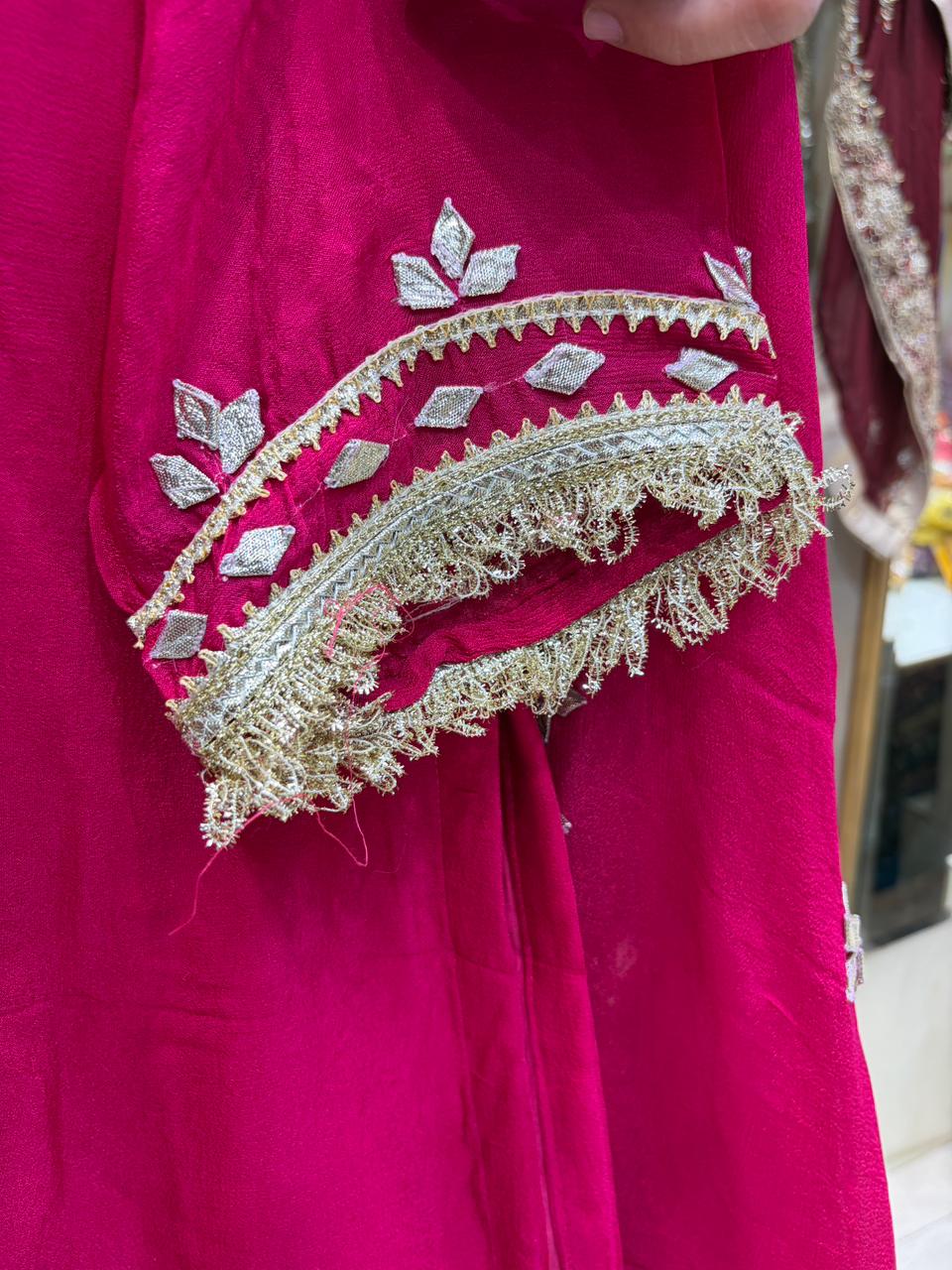 Vibrant Colors Gota Sharara