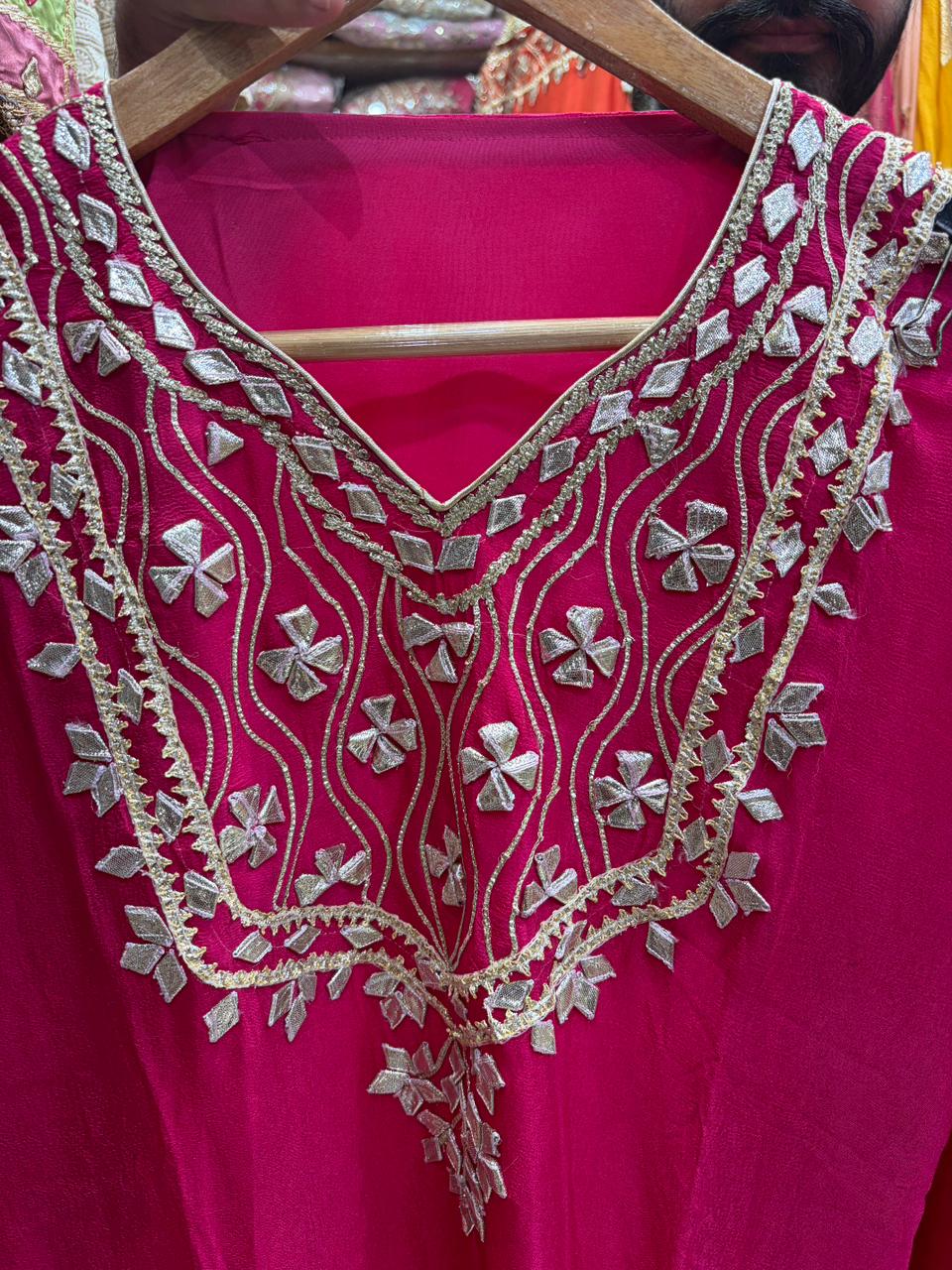 Vibrant Colors Gota Sharara