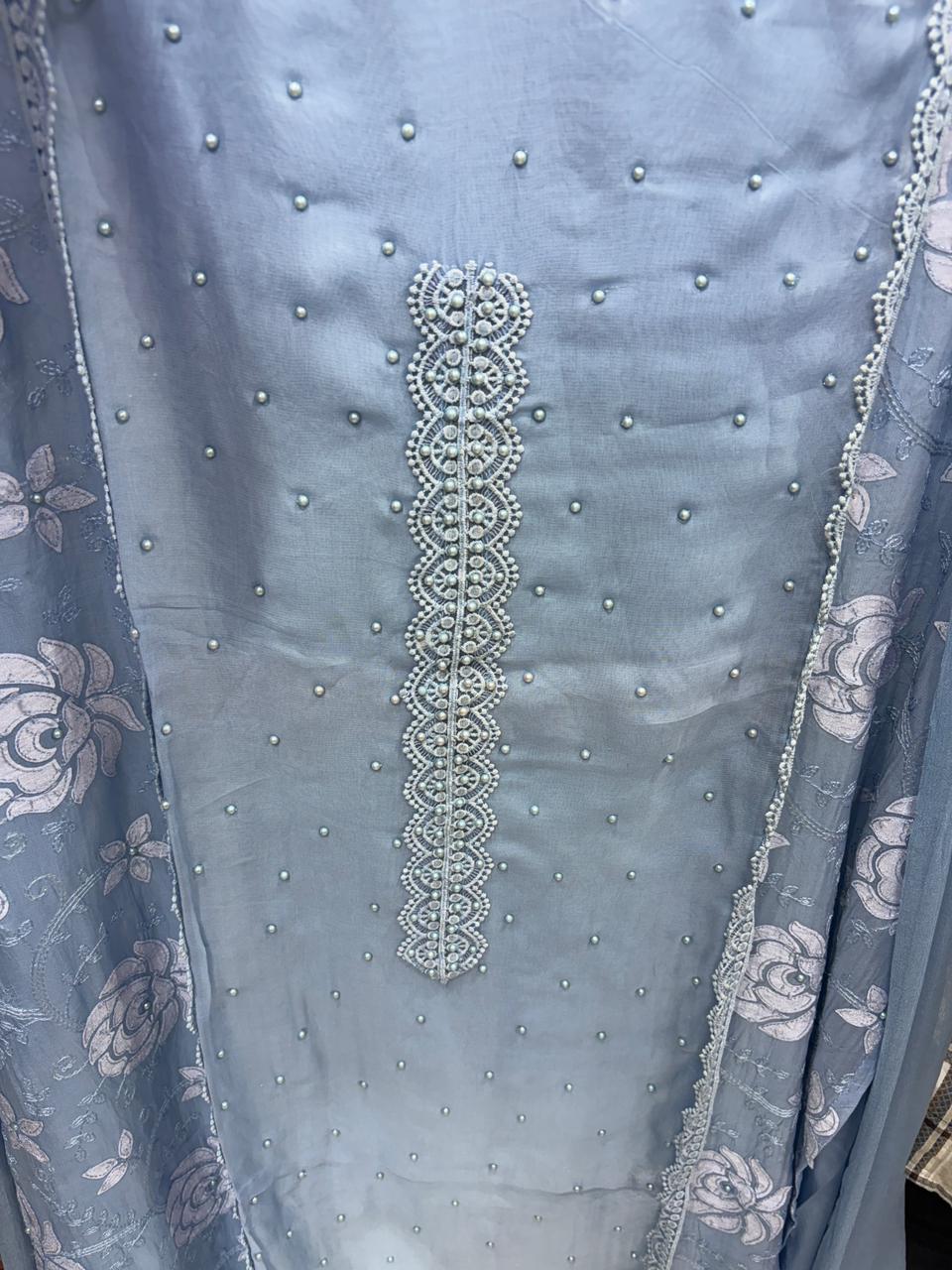 Summer Vibes Applique Work Suits