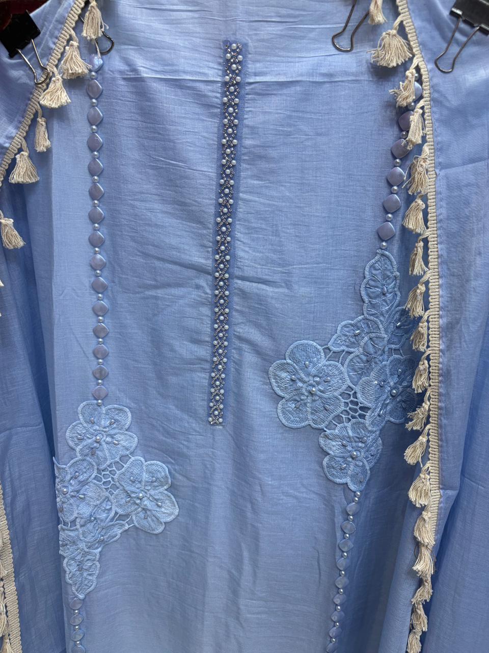 Mul Cotton Pakistani Applique Collection