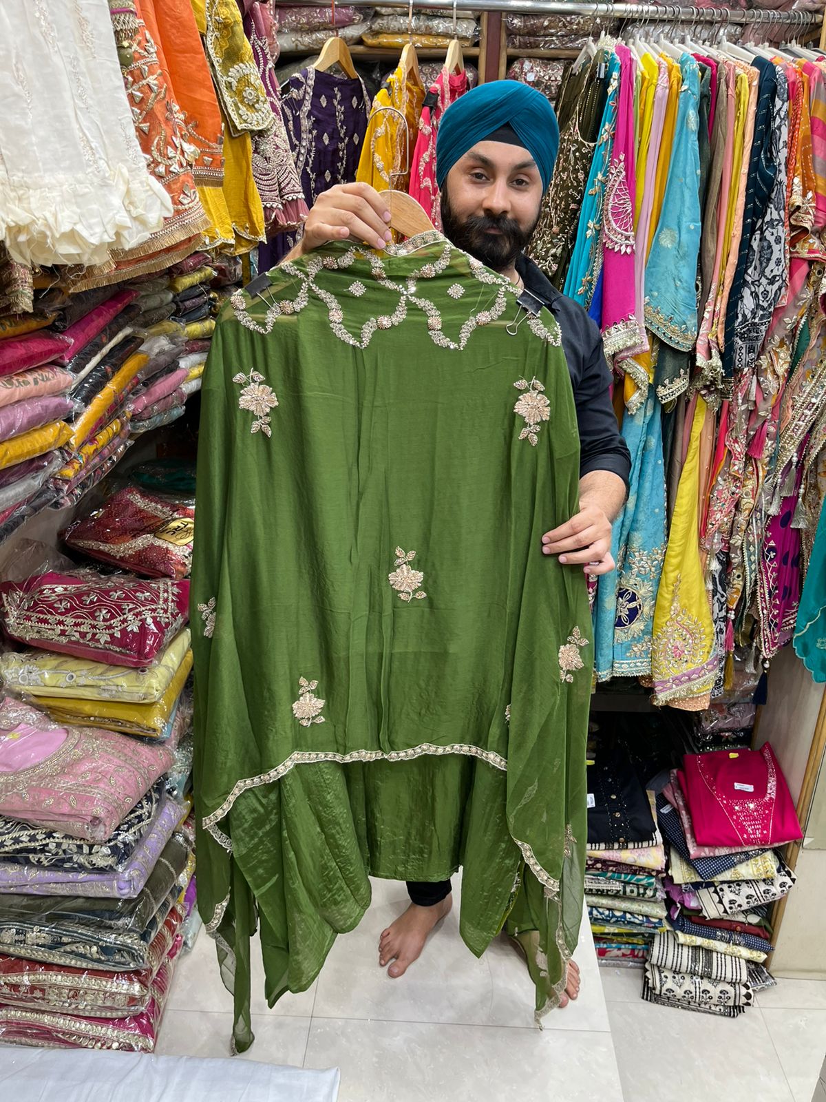 Organza Heavy Punajbi Suits