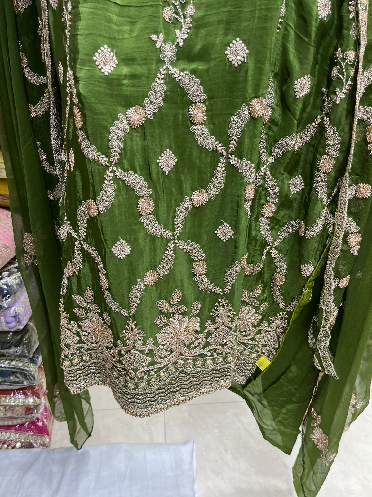 Organza Heavy Punajbi Suits
