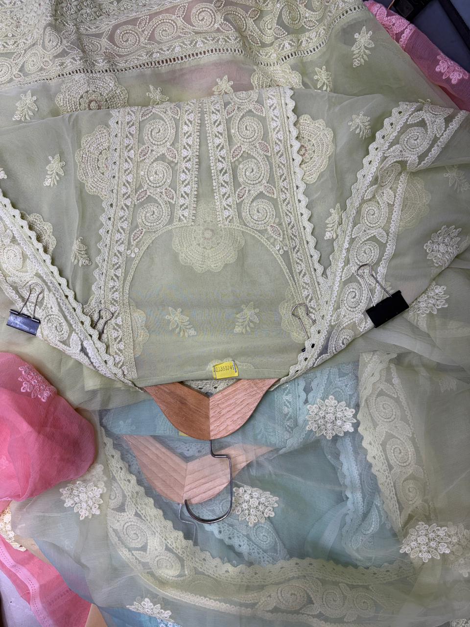 Lucknowi Chikankari Georgette Suit