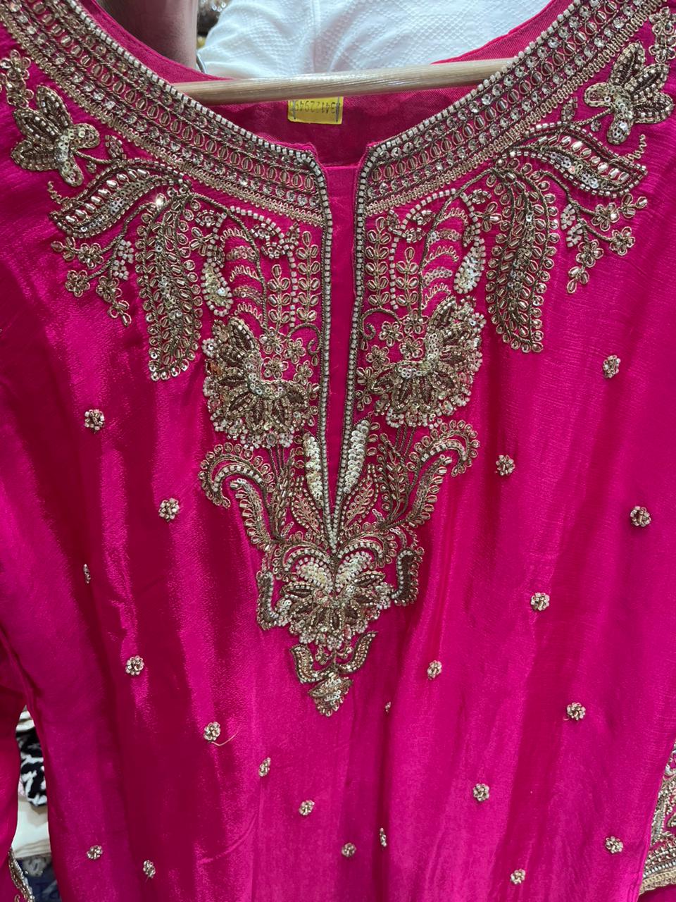 Chinnon Readymade Sharara Set - Handwork Nalki Sippi
