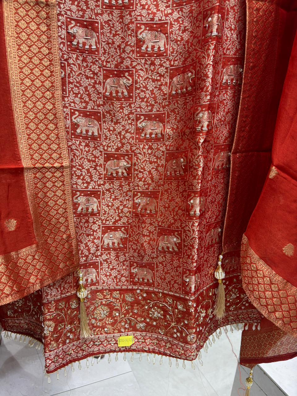 Kimkhab Banarsi Edition - Hand work Dabka Zardoji