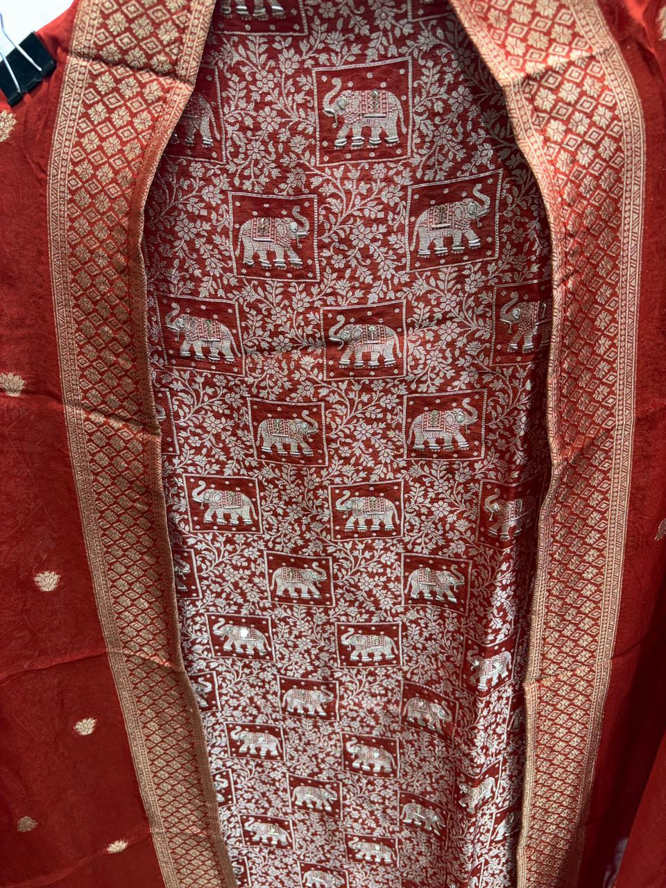 Kimkhab Banarsi Edition - Hand work Dabka Zardoji
