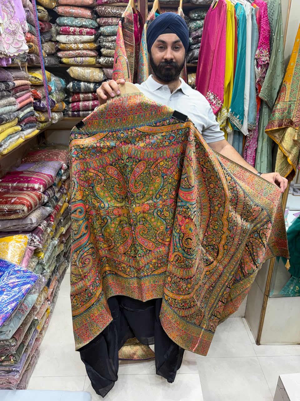 Banarsi weaving Dupatta with Premium Organza - New Edition