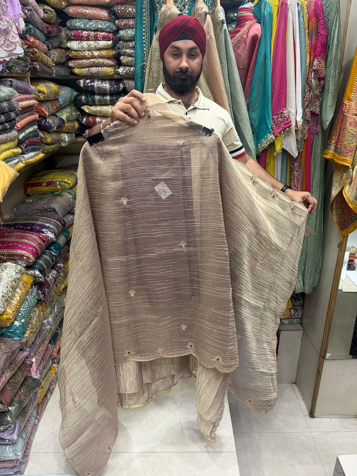 Pearl & Jewel Embellished Luxury Suits