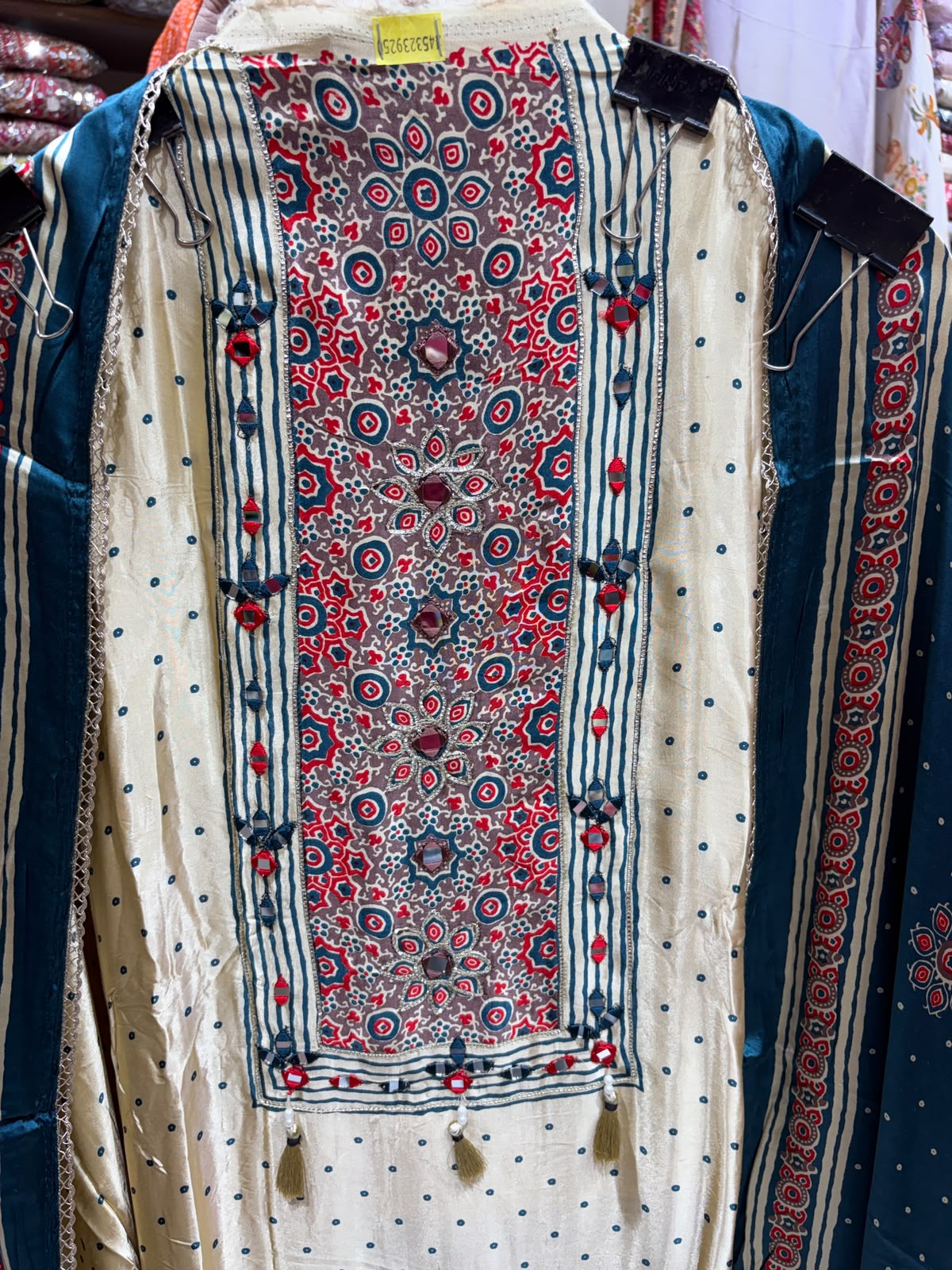 Gajji Silk Bhandhej Dupatta  - Edition no 28