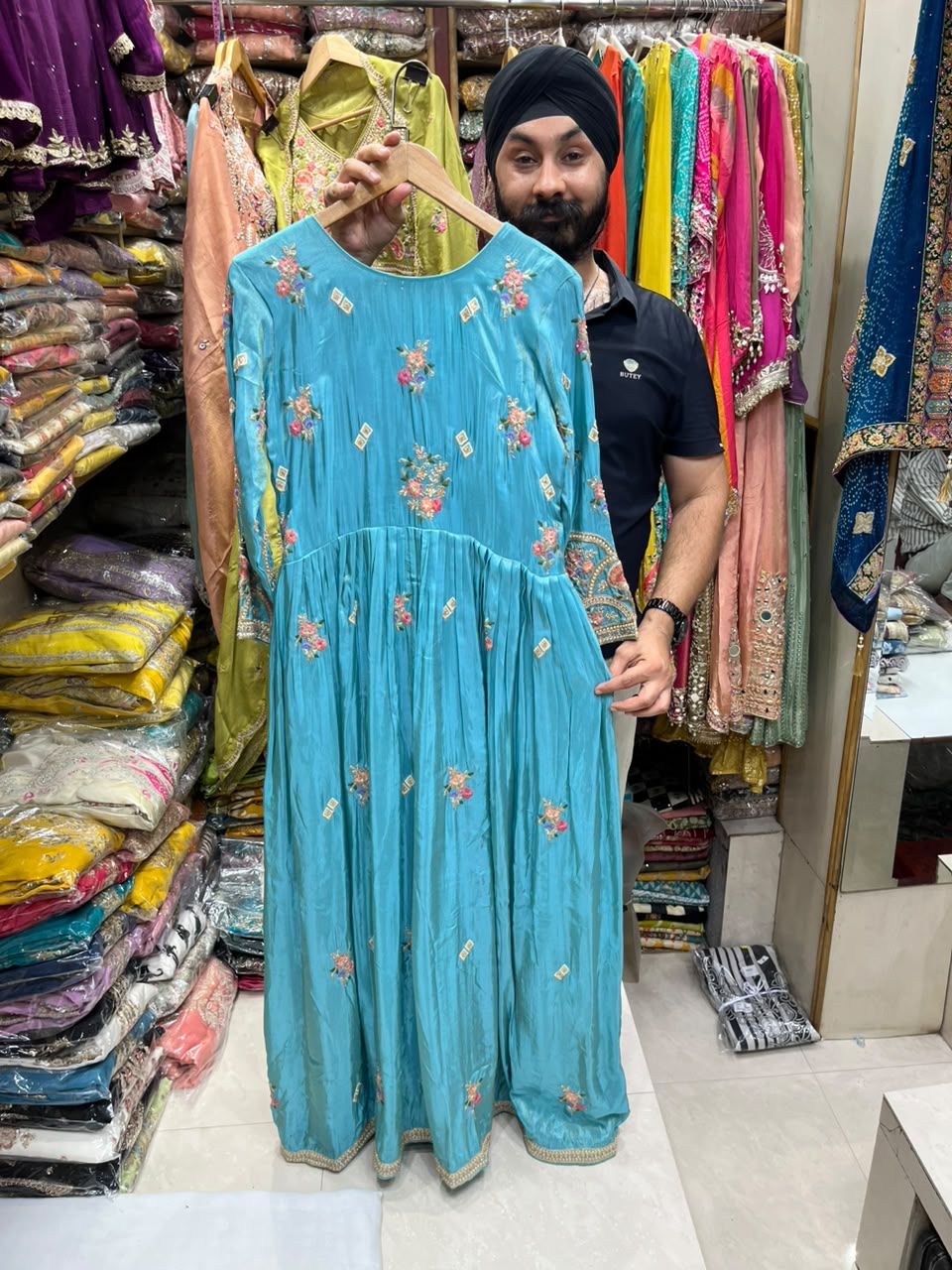 New Lucknowi Anarkali Dress
