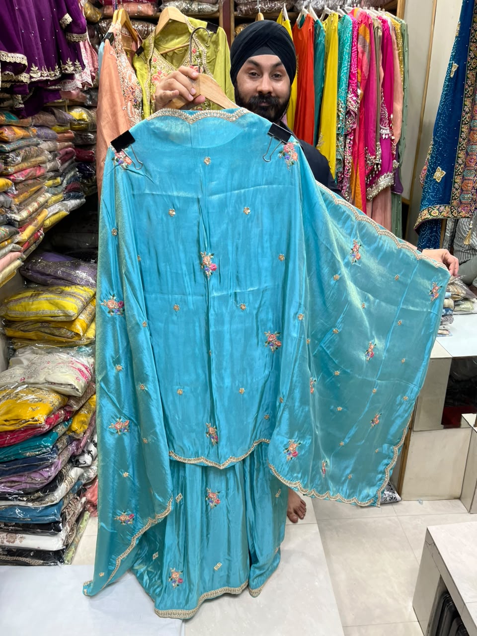 New Lucknowi Anarkali Dress