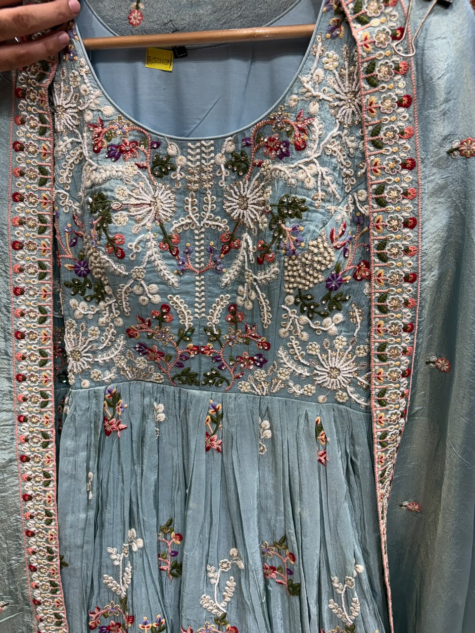 Luxury Gown Dress Heavy Beads Work