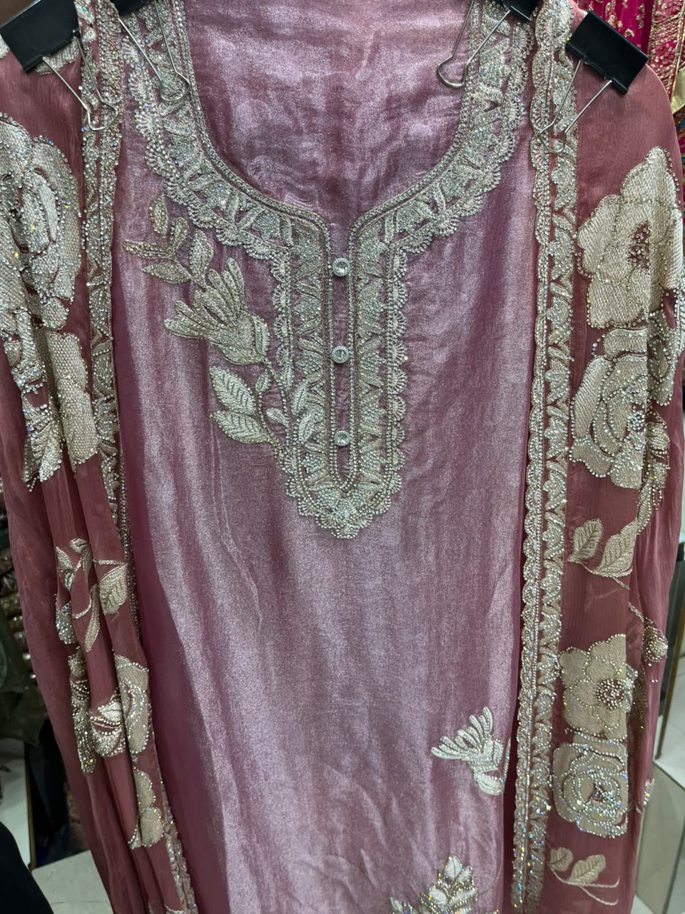 Royal Giraffe Shimmer Heavy Dupatta