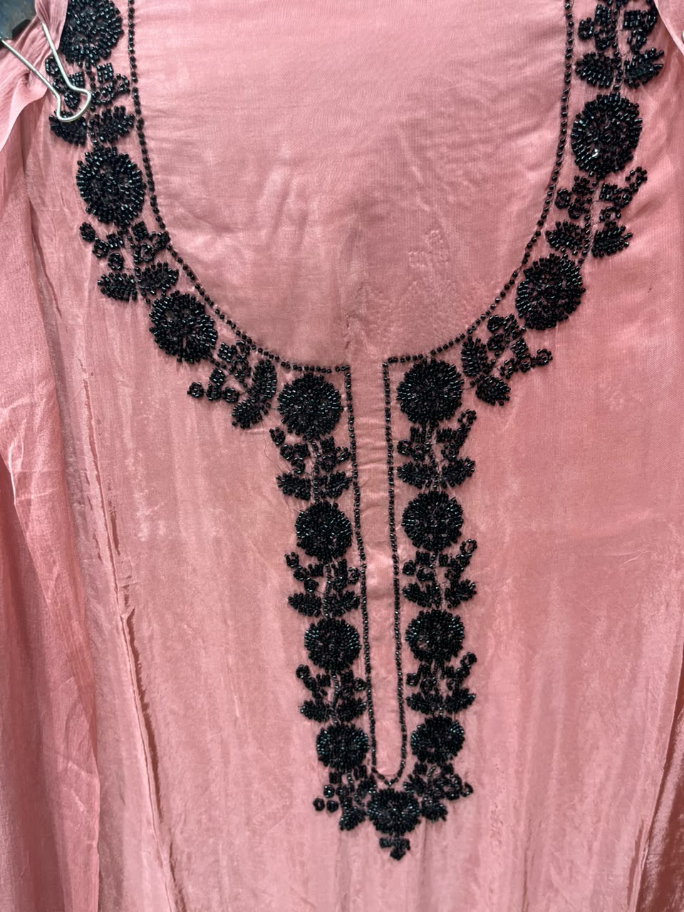 Organza Beads & Nalki Work Designer Suit