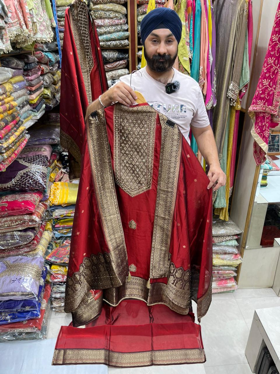 Luxury Kanjivaram Silk 1.0 - Solo Mehroon