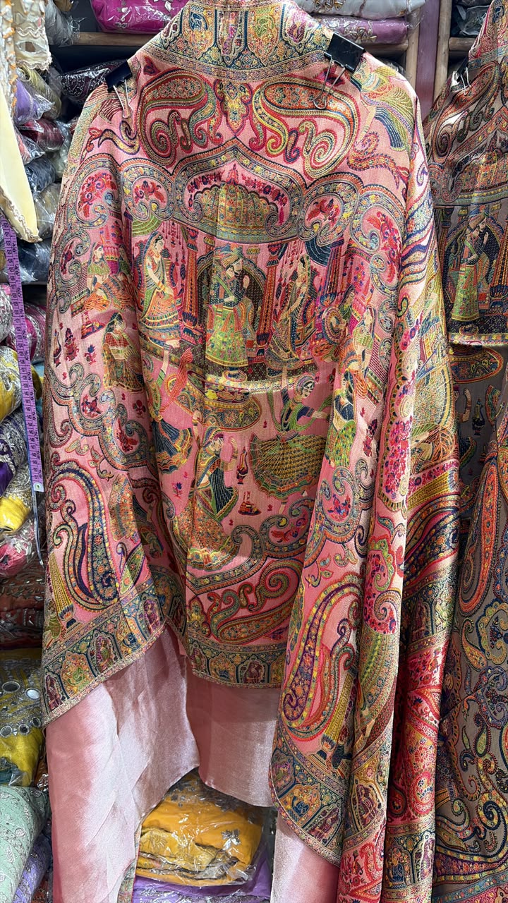 Premium Ziraffe Moon Light Raj Darbar Dupatta - Edition no 2