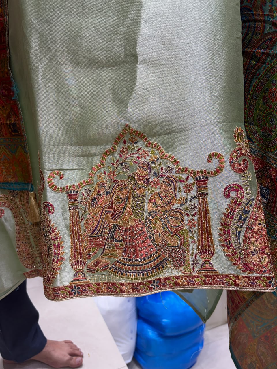 Premium Ziraffe Moon Light Raj Darbar Dupatta - Edition no 2