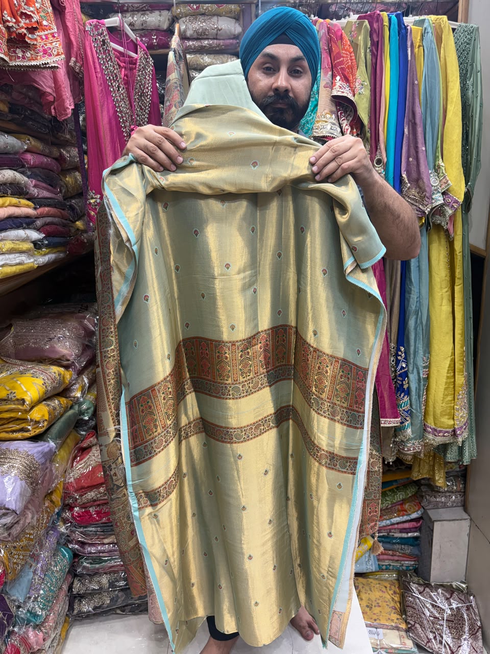 Premuim Moon Light Banarsi Weaving - Raj Darbar Dupatta Edition no 2