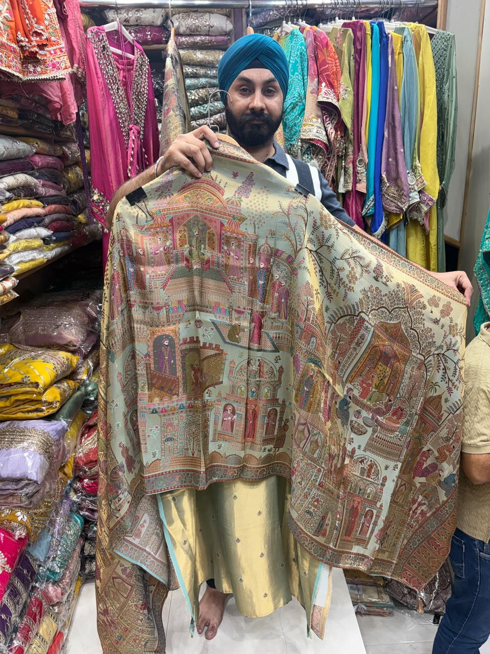 Premuim Moon Light Banarsi Weaving - Raj Darbar Dupatta Edition no 2