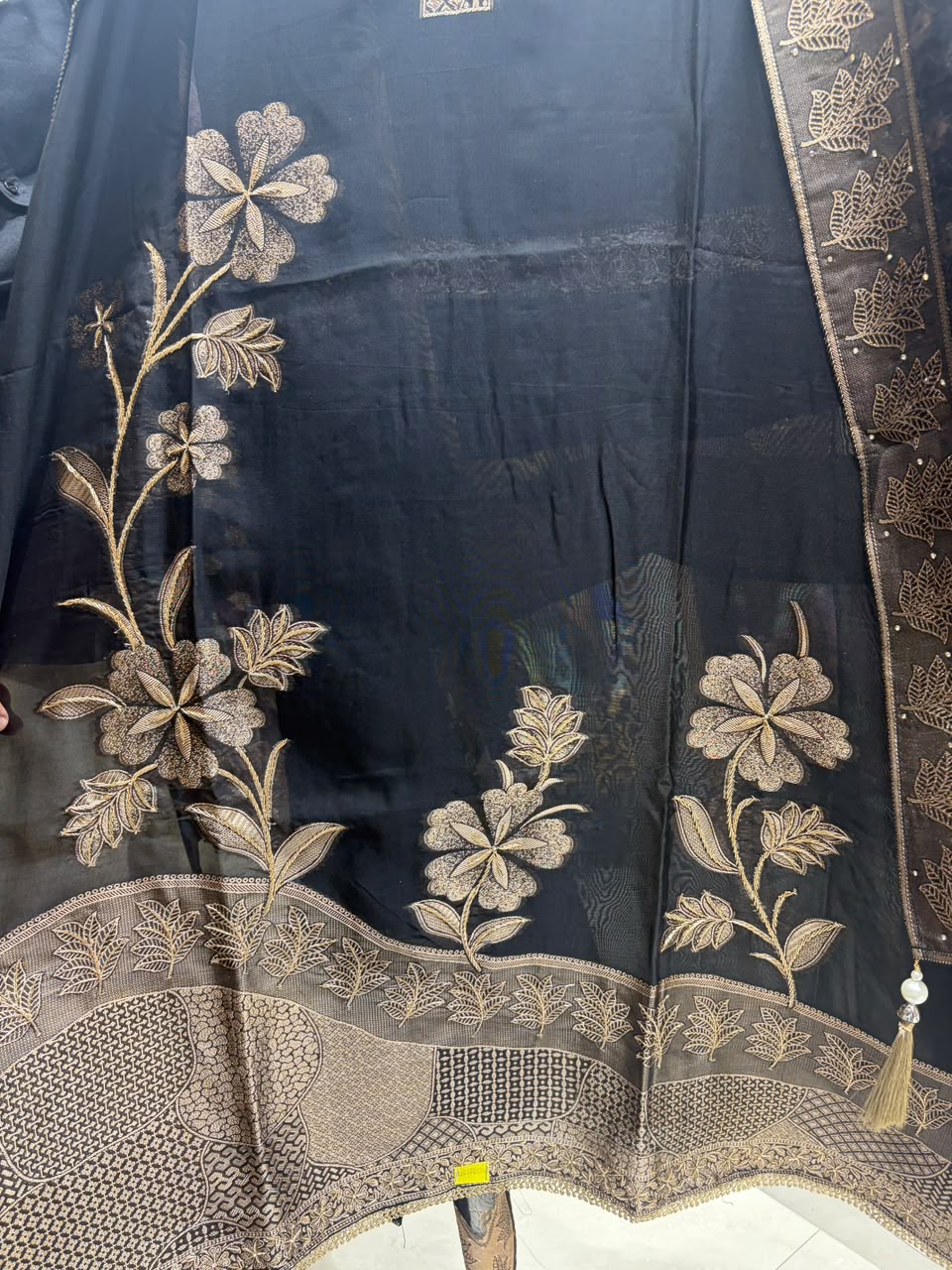 Premium Kanjiwaram Silk Dabka Work - Edition no 6