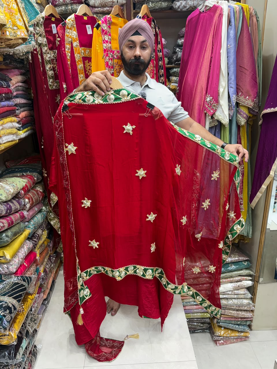 Authentic Gotta Patti Dogra Style Suits -Limited Edition