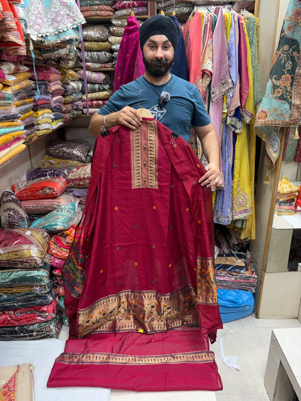 Kanjivaram Suit Simple & Elegant Edition 11