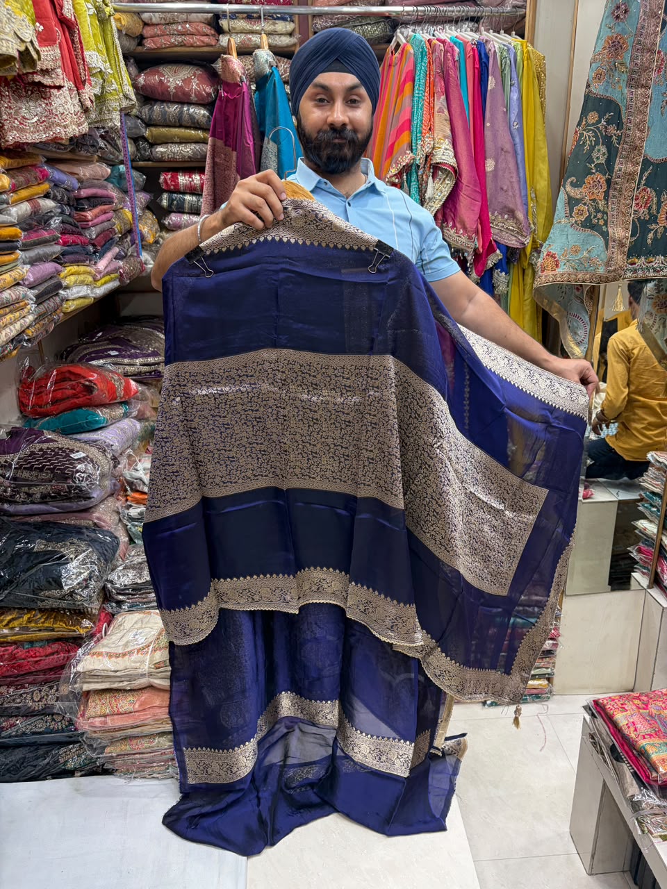 Premium Kanjivaram Heavy Elegant Dabka Edition no 2