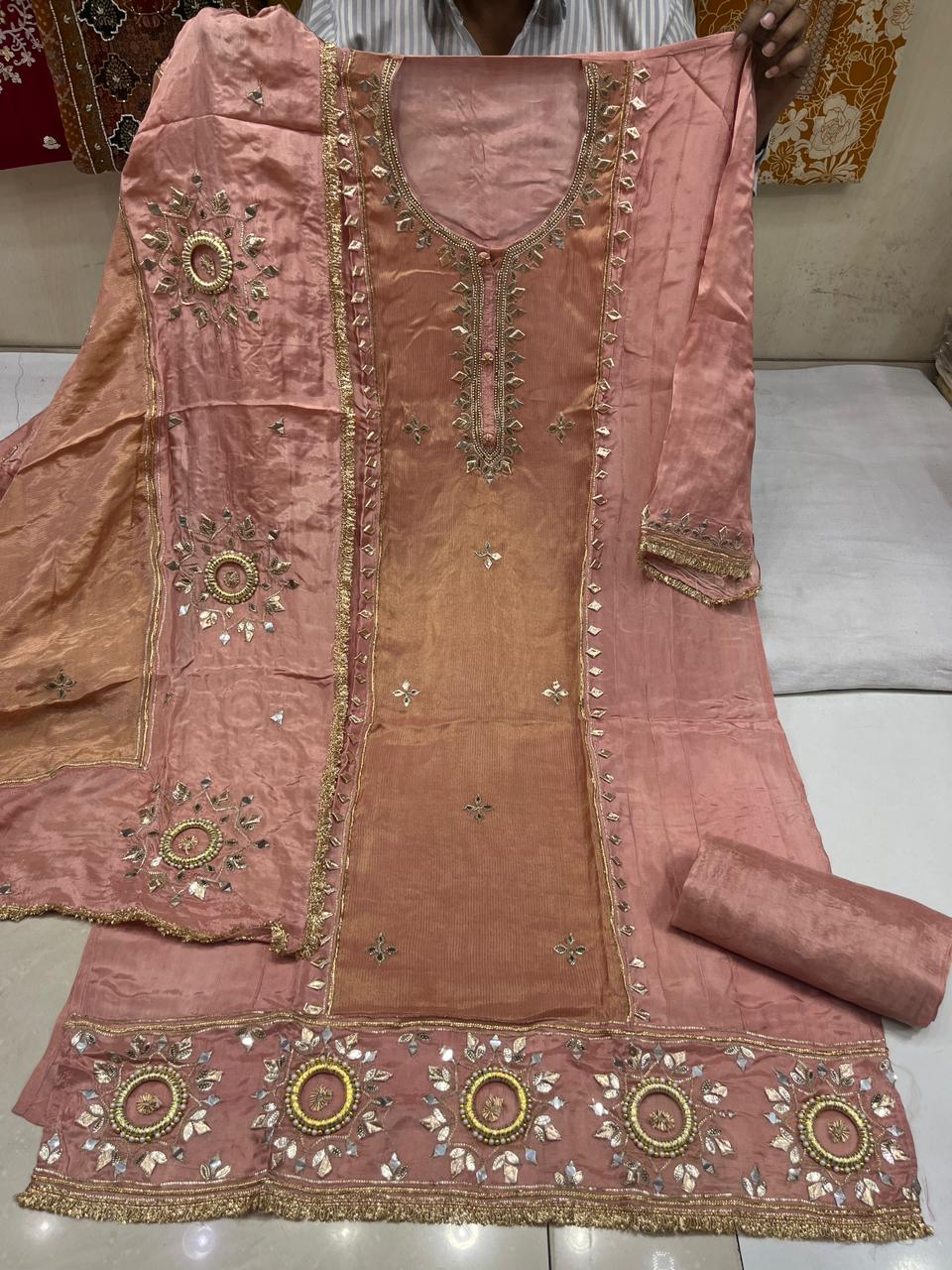 Beautiful Gotta Patti Bangle Suits