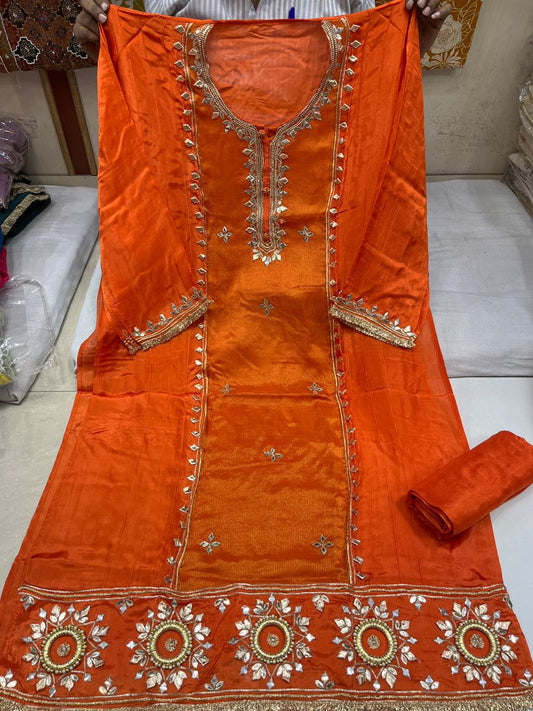 Beautiful Gotta Patti Bangle Suits