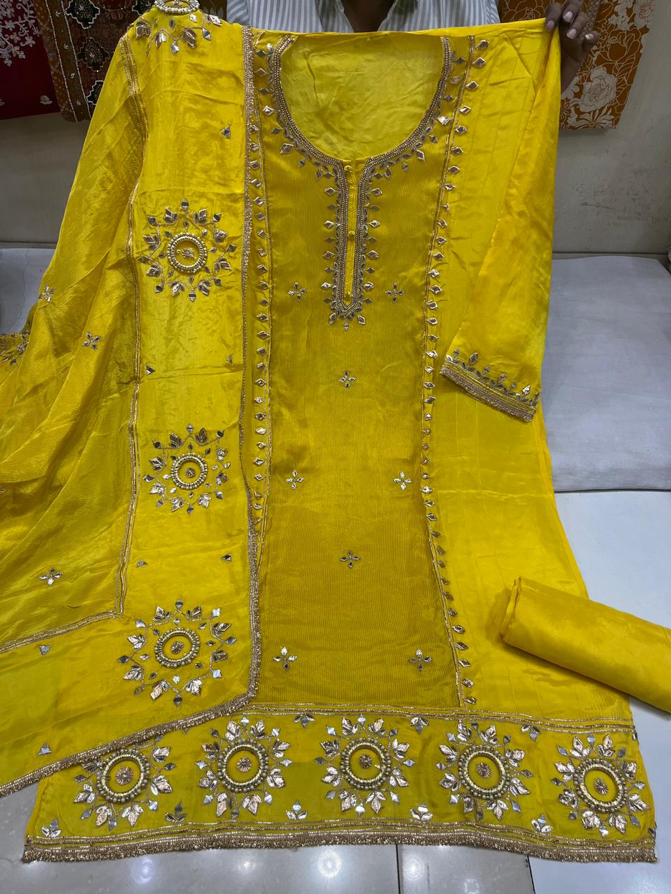 Beautiful Gotta Patti Bangle Suits