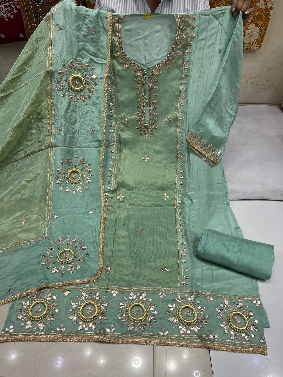 Beautiful Gotta Patti Bangle Suits