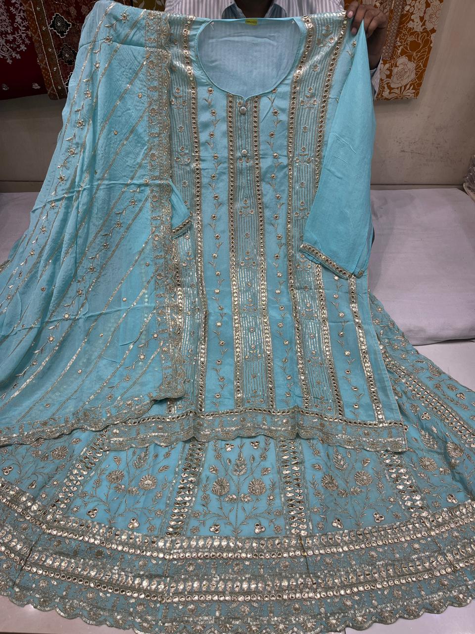 BEAUTIFUL ZARI GOTTA SKIRT