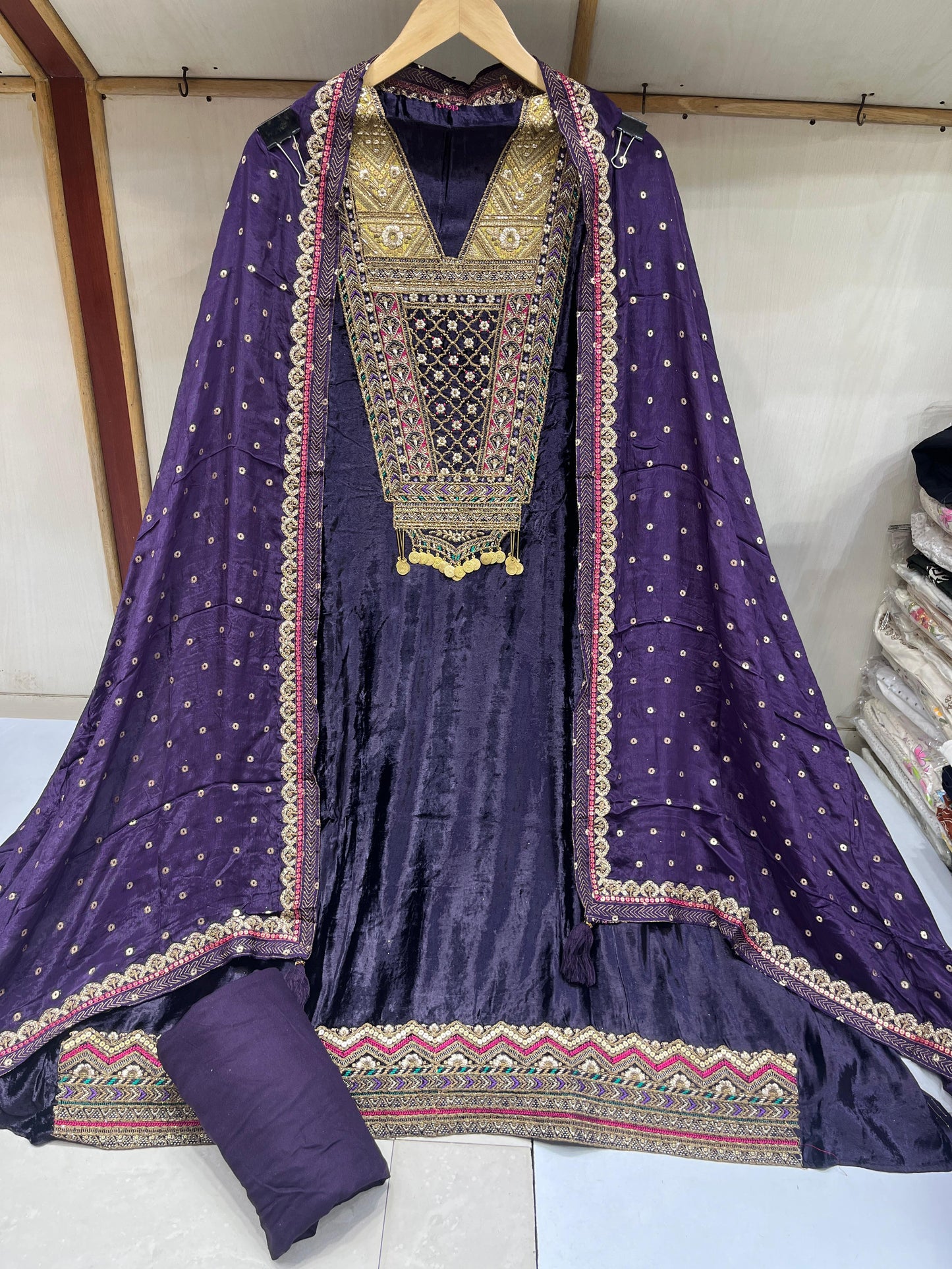 Velvet Designer Dupatta